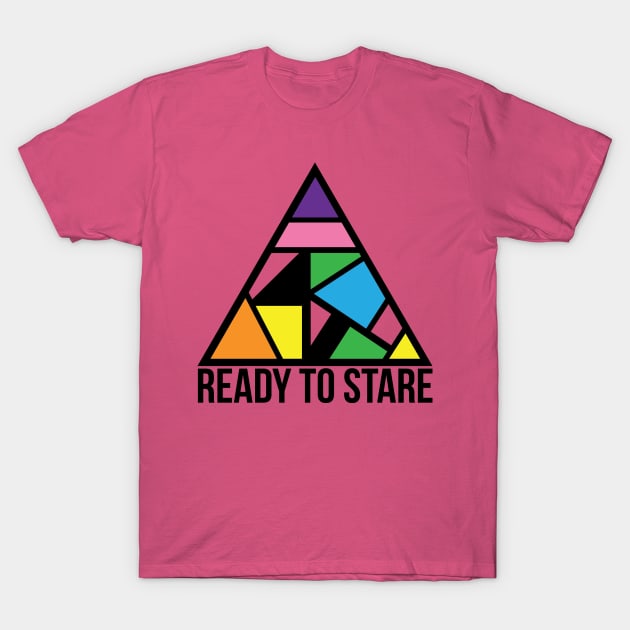 Ready to Stare - Color Logo T-Shirt by Ready To Stare